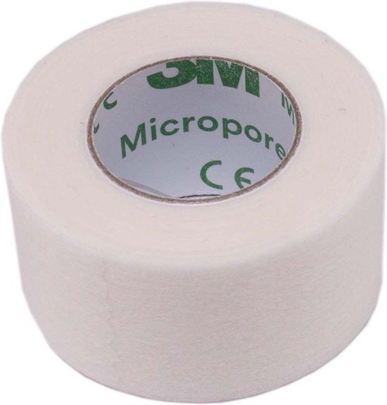 Foto: 3m micropore hechtstrip hechtpleister 2 5 x 9 14