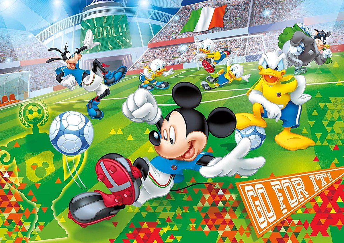 Clementoni Supercolor Maxi puzzel Disney Mickey Mouse and friends ...