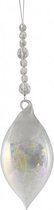 kerstpegel Helder 6 x 13 cm glas transparant