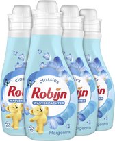 Bol.com Robijn Morgenfris Wasverzachter - 4 x 30 wasbeurten - Voordeelverpakking aanbieding