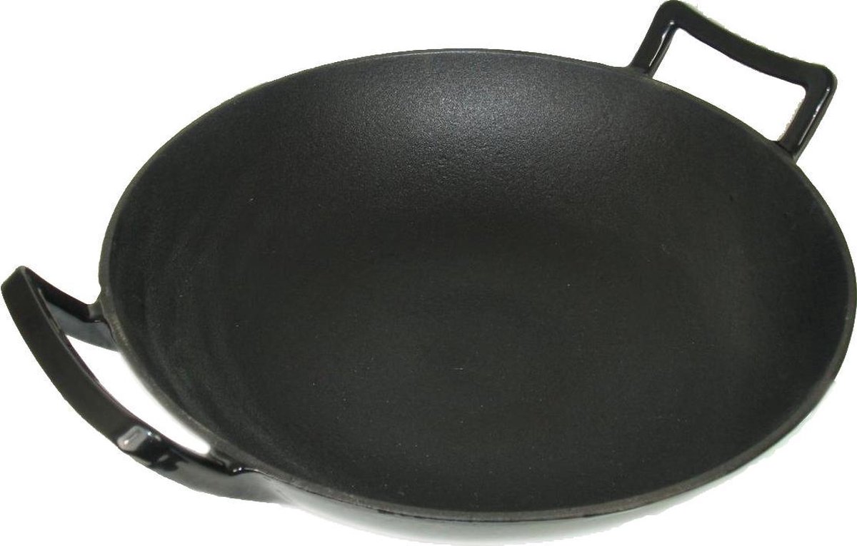 Blackwell Wok Cast Iron / Wok ø 32 cm / 3.3 liters - without non-stick coating b