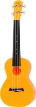 Korala Concert ukulele polycarbonaat oranje