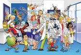 POSTER Cartoon - Tandarts, Mondhygiënist, Orthodontist - Praktijk - 50 x 70 cm door Roland Hols