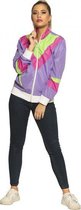 trainingsjasje retro dames polyester maat M