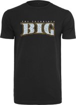 Urban Classics Heren Tshirt -S- Notorious Big Small Logo Zwart