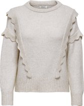 ONLY ONLSTELLA L/S O-NECK PULLOVER KNT Dames Trui - Maat M