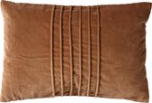 PAX - Kussenhoes velvet 40x60 cm Tobacco Brown - bruin