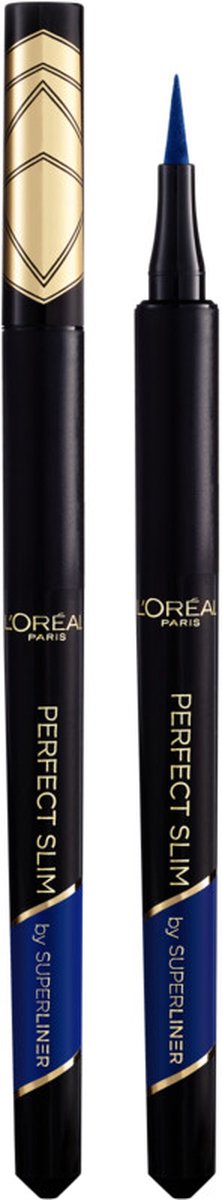 3x L'Oréal Superliner Perfect Slim Eyeliner Blauw 4,7 ml