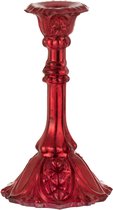 J-Line Kandelaar Oriental Rood Medium Set van 4 stuks