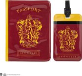 Disntrineo Harry Potter - Tag + Passport cover SET Gryffindor