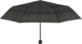 paraplu heren 96 cm polyester/staal zwart/groen