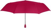 mini-paraplu dames 99 cm automatisch polyester rood
