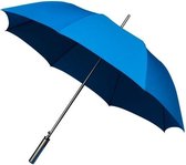 golfparaplu automatisch blauw 120 cm