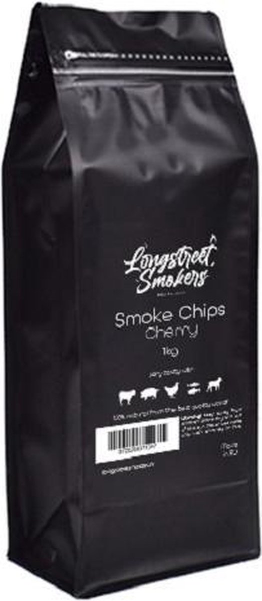 Longstreet Smokers | Rookhout | Rookhout Snippers | Kers | 1kg |