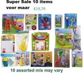 SALE 10X peppa pig speelgoed -jongens en meisjes - Sinterklaas / sint / kerst / cadeau tip - boeken - knuffel - puzzel - speelfiguren -  auto - autotjes -huis - muziek - Viros