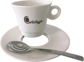 2 Sets van porselein voor cappuccino of lungo