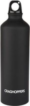 drinkfles 750 ml aluminium zwart