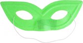 glittermasker spits groen unisex 20,5 cm