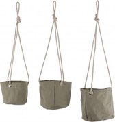 pot Flexi hangend 17 x 18 cm groen 3 stuks