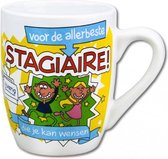 feestmok Stagiaire 325 ml keramiek wit