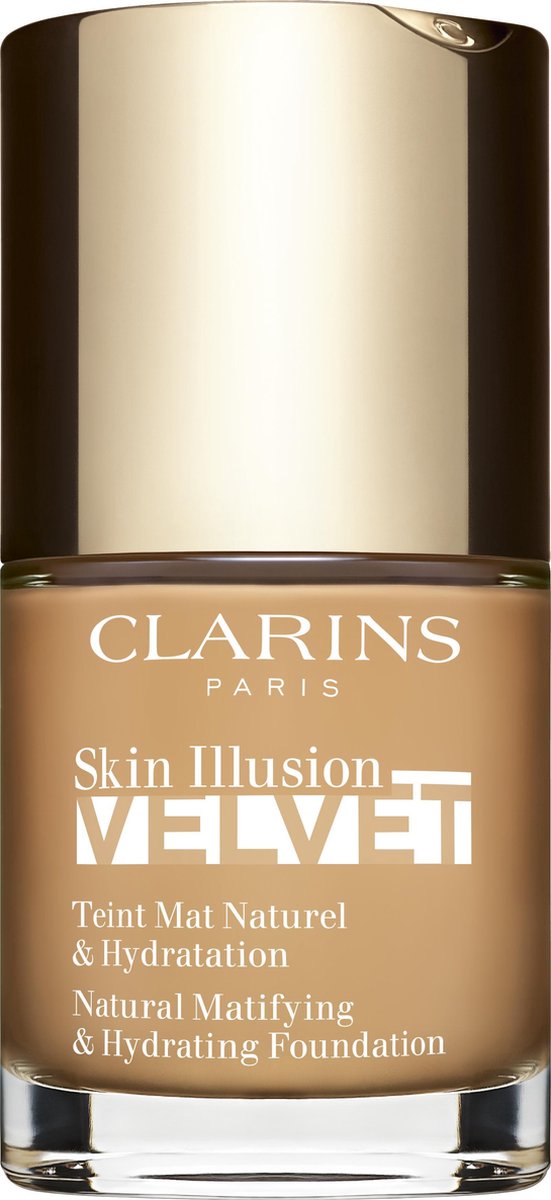 Goedkoopste Clarins Foundation Skin Illusion Velvet Natural Matifying & Hydrating Foundation 112.3N Sandelwood