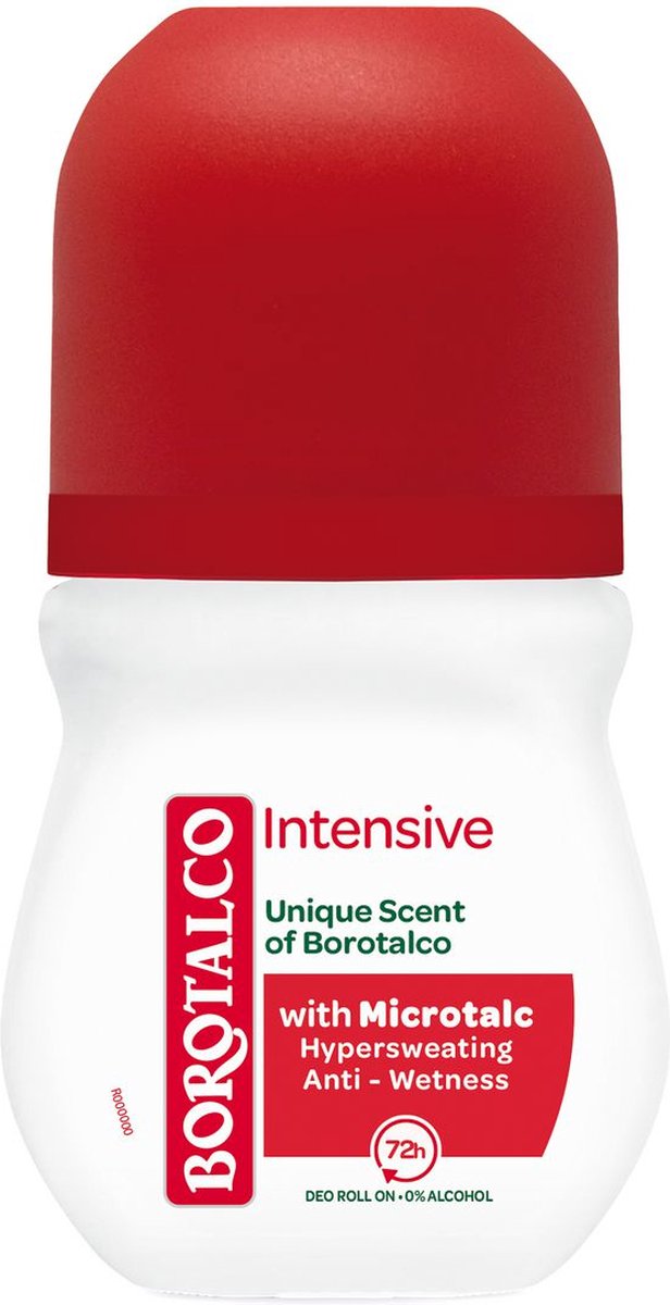 Goedkoopste Borotalco Intensive Unisex Rollerdeodorant 50 ml