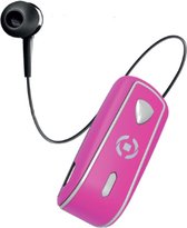 Bluetooth Headset, Roze - Kunststof - Celly