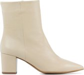 Lina Locchi Vrouwen Leren     Klassieke laarzen /  Damesschoenen L1101 - Wit - Maat 42