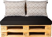 Palletkussen Set Pinamar Taupe - Cartenza Black