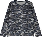 NAME IT NKMNIGHTSET 2P DARK SAPPHIRE CAMO Jongens Pyjamaset - Maat 110-116