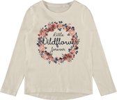 NAME IT NMFVIX LS TOP NNN Meisjes T-shirt  - Maat 92