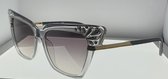Dsquared2-zonnebril-may DQ0293  20B Doorzichtig grijs-Grijs gradiënt-55 mm