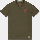 T-shirt V-hals Te Puke Aukland Army (21CN713 - 500)