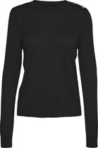 VERO MODA VMMILDA LS O-NECK JEWEL BLOUSE GA BOO Dames Trui - Maat XL