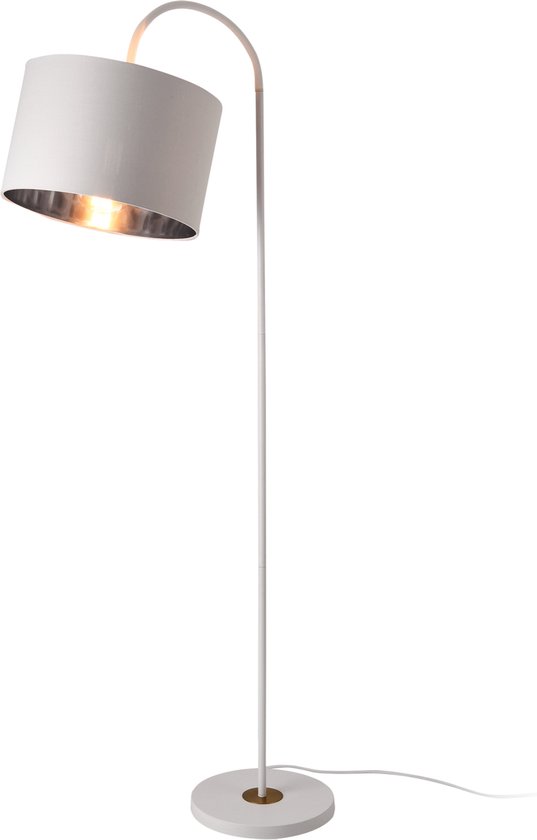 Vloerlamp staande lamp 173 cm Toledo 1xE27 wit