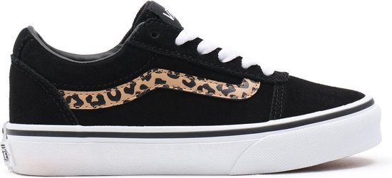 Vans MY Ward Meisjes Sneakers - Black/Cheetah - Maat 32 | bol.com