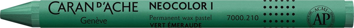 Caran d´Ache Neocolor I Permanente Waskrijt | Smaragd Groen (210)