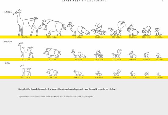 Mono Object socle animal cerf gris moyen - 34 x 35,5 x 0,6 cm