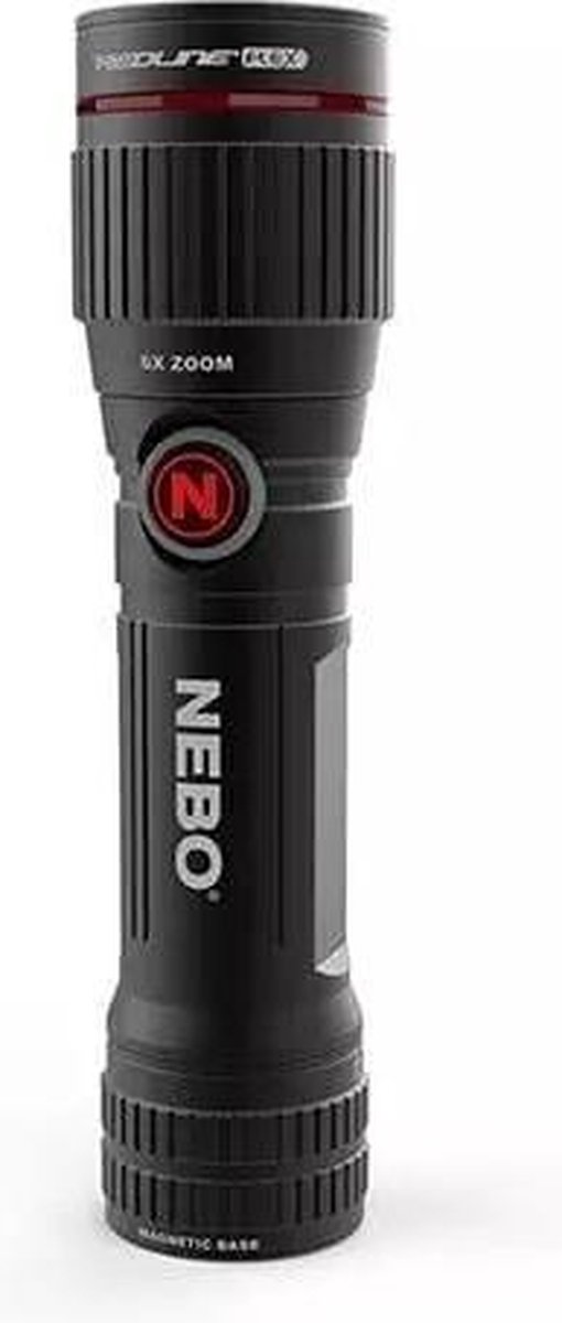 Nebo Redline Flex 450 Led Zaklamp - Flex-Fuel Oplaadbaar - Zwart