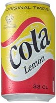 Harboe Cola Lemon (24 x 0,33 Liter Blik DK)