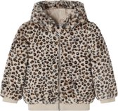 NAME IT NMFMADDIE FAUX FUR JACKET Meisjes Jas - Maat 110