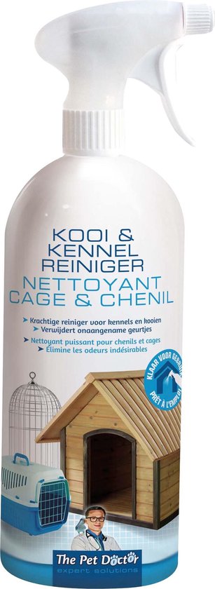 The Pet Doctor Kennelreiniger Concentraat Spray 950 Ml Wit