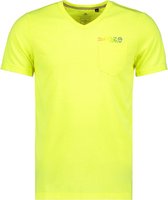 New Zealand Auckland T-shirt Ngamatau 21dn701 1200 Neon Yellow Mannen Maat - M