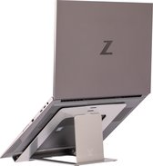 OviStand XL - Ovilli - Allerlichtste Opvouwbare Laptop Standaard - 138 gram en 2 mm dik - Ergonomisch Verstelbaar – Luxe Zakje – Made in NL