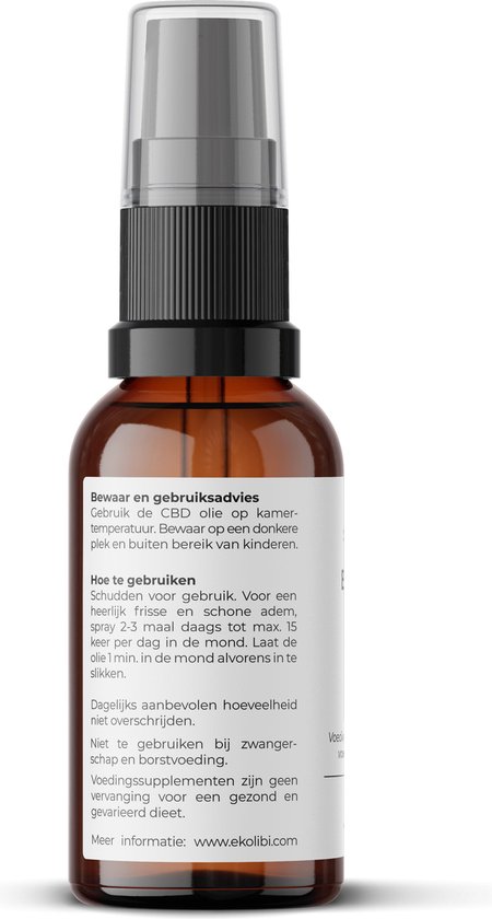 Ekolibi Fresh Breath 1,25% CBD 10ml (125mg CBD)