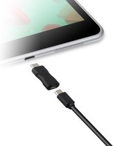 Adapter USB 2.0 naar USB-C 3.1 KSIX Zwart