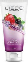 Glijmiddel op waterbasis Liebe Rode Vruchten (100 ml)