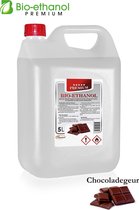 -Bio- ethanol met Chocoladegeur -PREMIUM -bioethanol 96,6% biobrandstof -5 liter