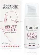 Scarban Velvet Touch siliconengel | Littekencrème | Vermindert littekens en littekenklachten | Tube 15 ML