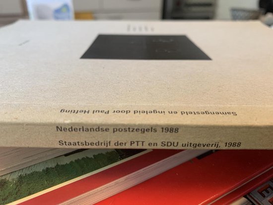 1987 en 1988 2 dln Nederlandse postzegels, Paul Hefting